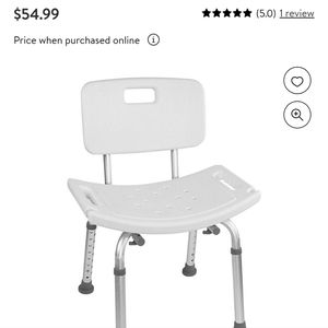 Medical Shower Chair /W Back